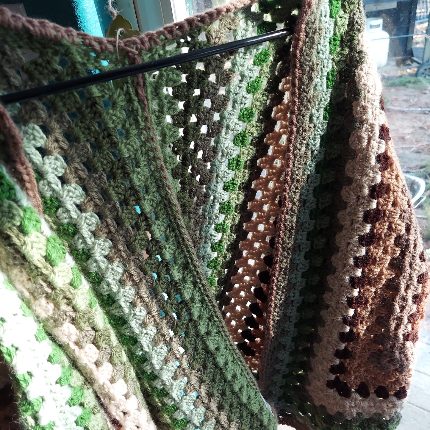 Granny cardigan mushroom ring