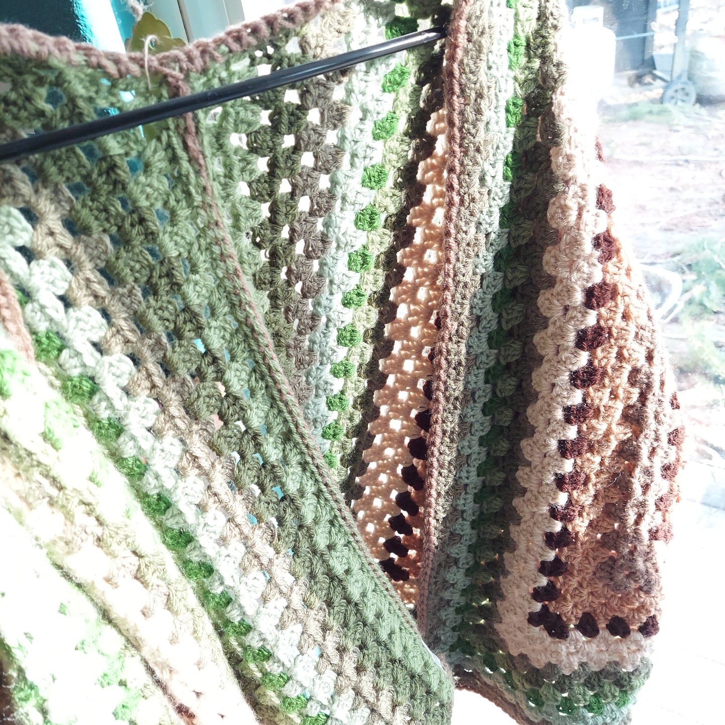 Granny cardigan mushroom ring